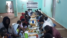 أحد إفطارات الجمعية خلال الشهر الكريم