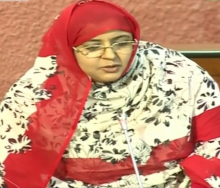 رئيسة اللجنة الاقتصادية في البرلمان الموريتاني زينب بنت التقي 