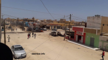 احتجاجات في حي البصرة بمقاطعة السبخة ولاية نواكشوط الغربية اليوم (الأخبار)