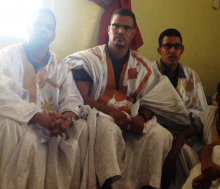 رئيس المنسقية محمد المختار حسني، ومنسق حملة الاتحاد من أجل الجمهورية في الحوض الشرقي خلال افتتاح الدورة التكوينية