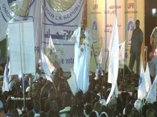 ولد عبد العزيز خلال كلمته في ختام حملة الاتحاد من أجل الجمهورية الليلة