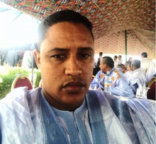 الناشط السياسي في الحزب الحاكم اندحمودي ولد خطاري 