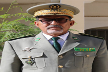 المفتش العام للقوات المسلحة وقوات الأمن بموريتانيا اللواء الذهبي ولد جعفر 