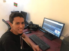 المصور الشاب شياخ محمد عالي