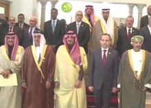 بعض الوزراء المشاركين في الاجتماع المنعقد في تونس (وما)