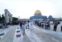 يساهم الموريتانيين سنويا في إفطار المعتكفين في المسجد الأقصى 