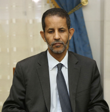الوزير الأول الموريتاني إسماعيل ولد بده ولد الشيخ سيديا