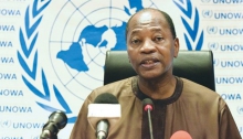 محمد بن شامباس الممثل الخاص للأمين العام للأمم المتحدة في غرب إفريقيا.