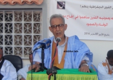 رئيس حزب تكتل القوى الديمقراطية أحمد ولد داداه ـ (الأخبار)