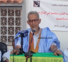 رئيس حزب تكتل القوى الديمقراطية أحمد ولد داداه (الأخبار - أرشيف)