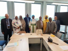 الوفد الموريتاني بعيد توقيع الاتفاق في جنيف الأسبوع الماضي 