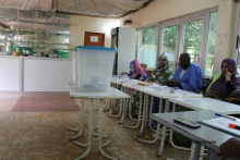 مكتب تصويت خلال الانتخابات البلدية سبتمبر المنصرم (الأخبار - أرشيف)