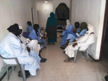 جانب من مدخل حزب التحالف الشعبي التقدمي الساعة السادسة مساء / تصوير الأخبار