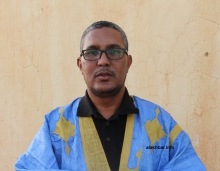 عمدة بلدية عدل بكرو امنادم ولد الشين خلال حديثه للأخبار