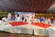 قادة أحزاب الأغلبية والمعارضة على منصة الإفطار الليلة (الأخبار)