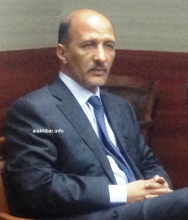 وزير التهذب في موريتانيا إسلم ولد سيدي المختار خلال المؤتمر الصحفي للحكومة مساء اليوم (الأخبار)