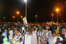 جانب من حضور المهرجان الافتتاحي لحزب الاتحاد من أجل الجمهورية الجمعة قبل الماضي (الأخبار - أرشيف)