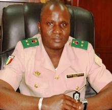 الجنرال موسى سينكو كواليبالي المترشح للرئاسة في مالي.