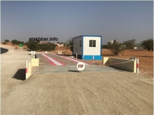 تم وضع الميزان الخاص بوزن أثقال الشاحنات على شارع المقاومة ويهدف للتأكد من حمولة الشاحنات قبل مغادرتها نواكشوط (الأخبار)