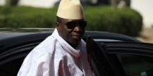 الرئيس الغامبي السابق يحيى جامي.