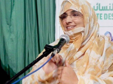 رئيس المنظمة النسائية لحزب التجمع الوطني للإصلاح والتنمية "تواصل" البرلمانية عائشة سيدي محمد بونا