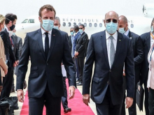 الرئيسان الموريتاني محمد ولد الغزواني، والفرنسي إيمانويل ماكرون