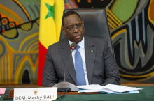 الرئيس السنغالي ماكي صال