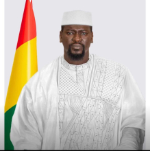 الرئيس الغيني الجنرال مامادي دومبويا 