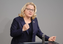 وزيرة التعاون الاقتصادي والتنمية الألمانية سفينيا شولتسه