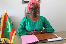 المديرة العامة لوكالة ترقية الاستثمارات في موريتانيا، عيشتا لام