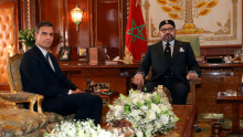 العاهل المغربي الملك محمد السادس ورئيس الحكومة الإسبانية بيدرو سانشيز
