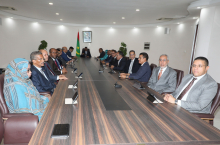 الوزير الأول محمد ولد بلال خلال ترؤس اجتماع اللجنة الوزارية