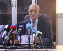 منسق هيئة الدفاع عن الرئيس السابق المحامي محمدن ولد اشدو (الأخبار - أرشيف)