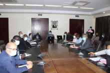 وزير الشؤون الاقتصادية وترقية القطاعات الإنتاجية عثمان مامودو كان خلال اجتماعه مع ممثلي الوكالات الأممية 