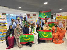 الوفد الموريتاني المشارك في مهرجان الشباب العالمي في سوتشي الروسية 