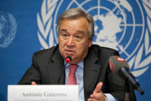 أنتونيو غوتيريش: الأمين العام للأمم المتحدة 