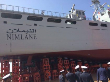 سفينة "النيملان" أكبر السفن العسكرية الموريتانية