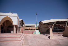 القاعة الوسطى بقصر العدل في ولاية نواكشوط الغربية حيث تجري وقائع المحاكمة (الأخبار)