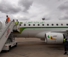 الموريتانية في مطار محمد الخامس تحضيرا للمغادرة إلى نواكشوط