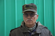 قائد الناحية العسكرية السادسة أبا عالي حمودي والذي أعلنت البوليساريو مقتله
