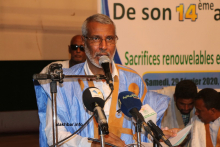 رئيس حزب الاتحاد والتغيير الموريتاني "حاتم" صالح ولد حننا (الأخبار - أرشيف)