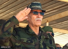الأمين العام لجبهة البوليساريو، إبراهيم غالي إ