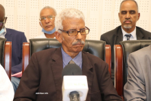 نقيب المحامين الموريتانيين الأستاذ إبراهيم ولد أبتي (الأخبار - أرشيف)