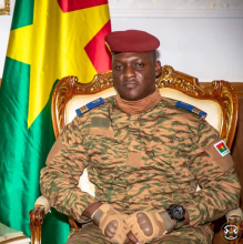 إبراهيم تراوري: رئيس بوركينا فاسو الانتقالي 