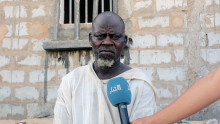 عبد الله صمب  صاحب مسكن تلف جراء حريق يوم أمس بولاية نواكشوط الشمالية