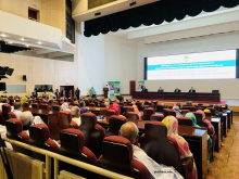 حفل انطلاق الأيام التشاورية الاثنين الماضي في قصر المؤتمرات بحضور الرئيس محمد ولد الغزواني (الأخبار)