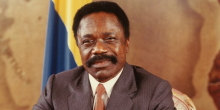 الرئيس الغابوني السابق الراحل عمر بونغو 