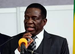 إميرسون منانغوا الرئيس الزيمبابوي.